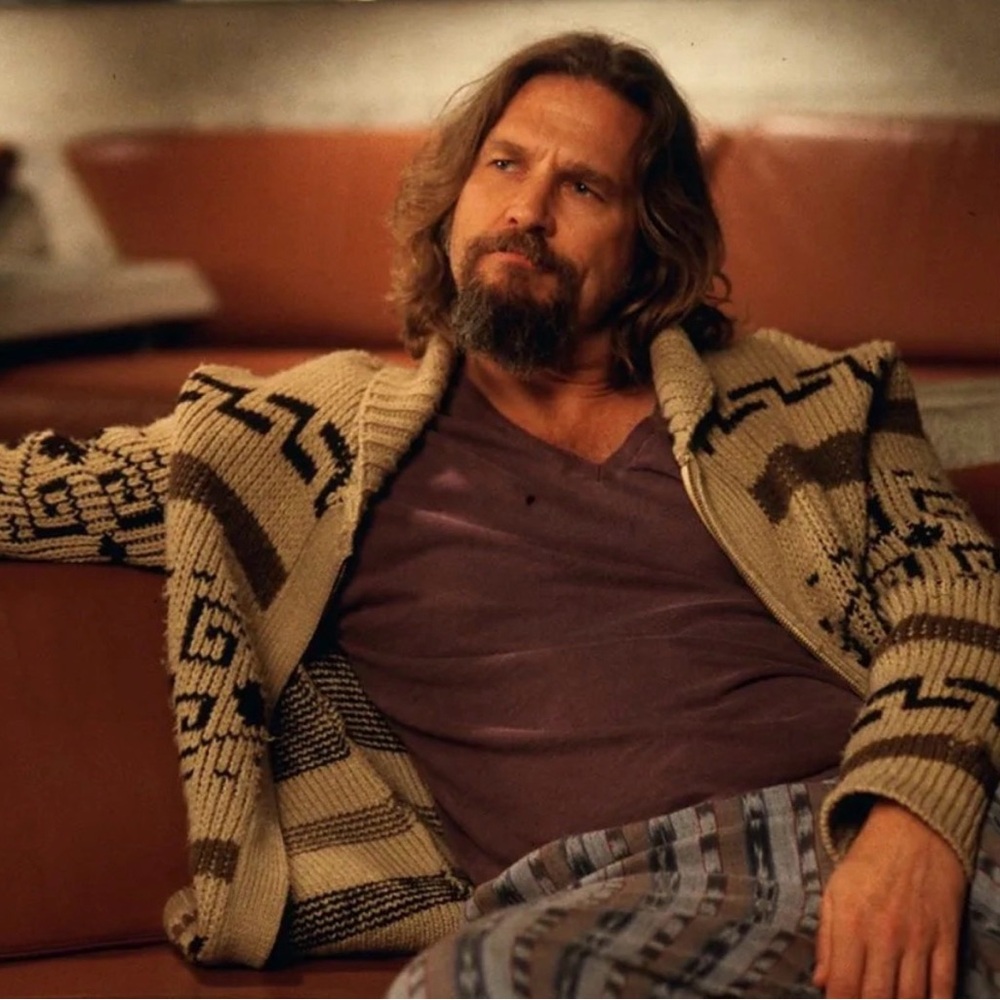 “The Dude” Big Lebowski Men’s Sweater size small